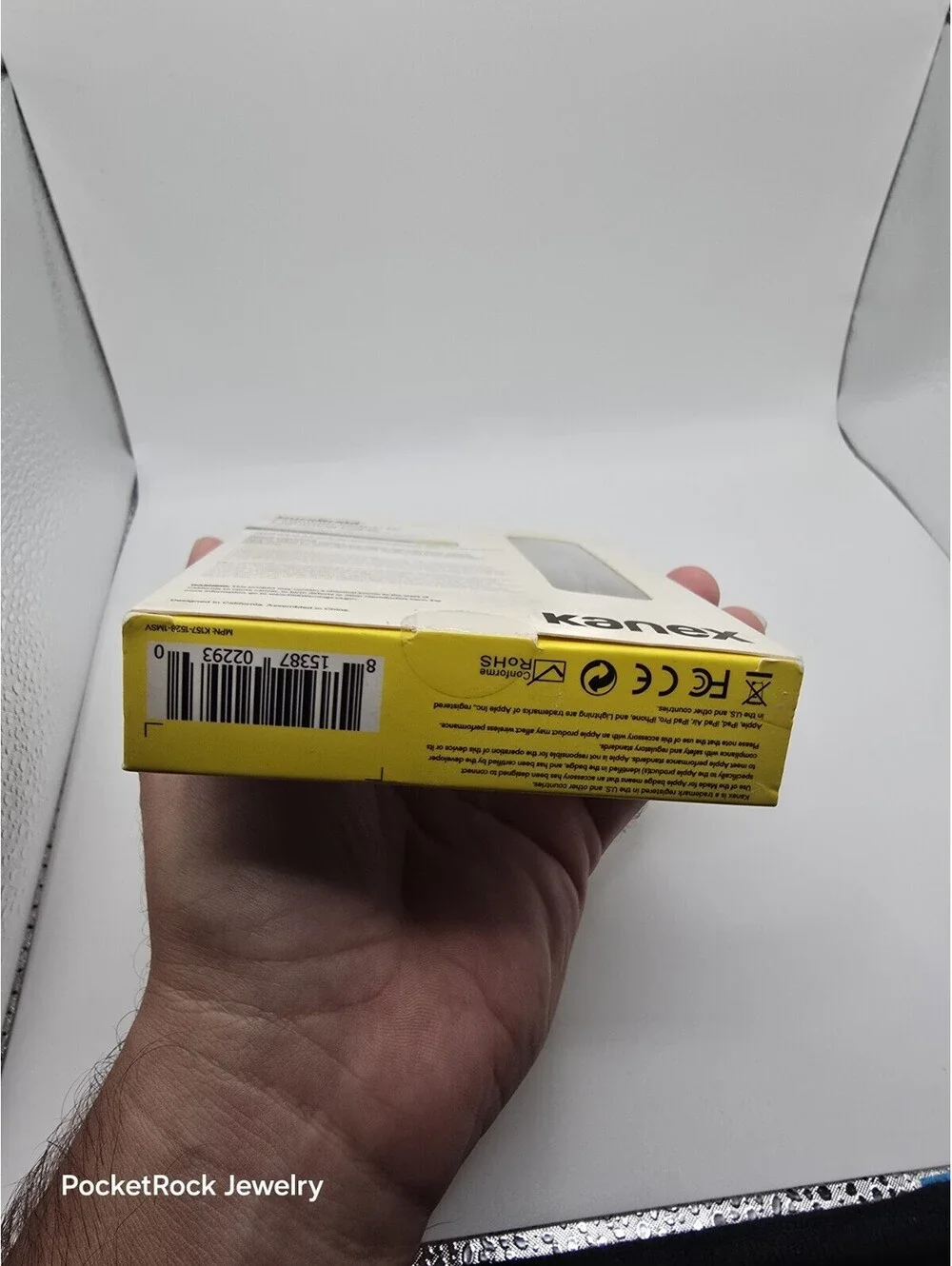 Kanex DuraBraid Premium USB-C to Lightn Apple Charging Cable 4' Silver NIB